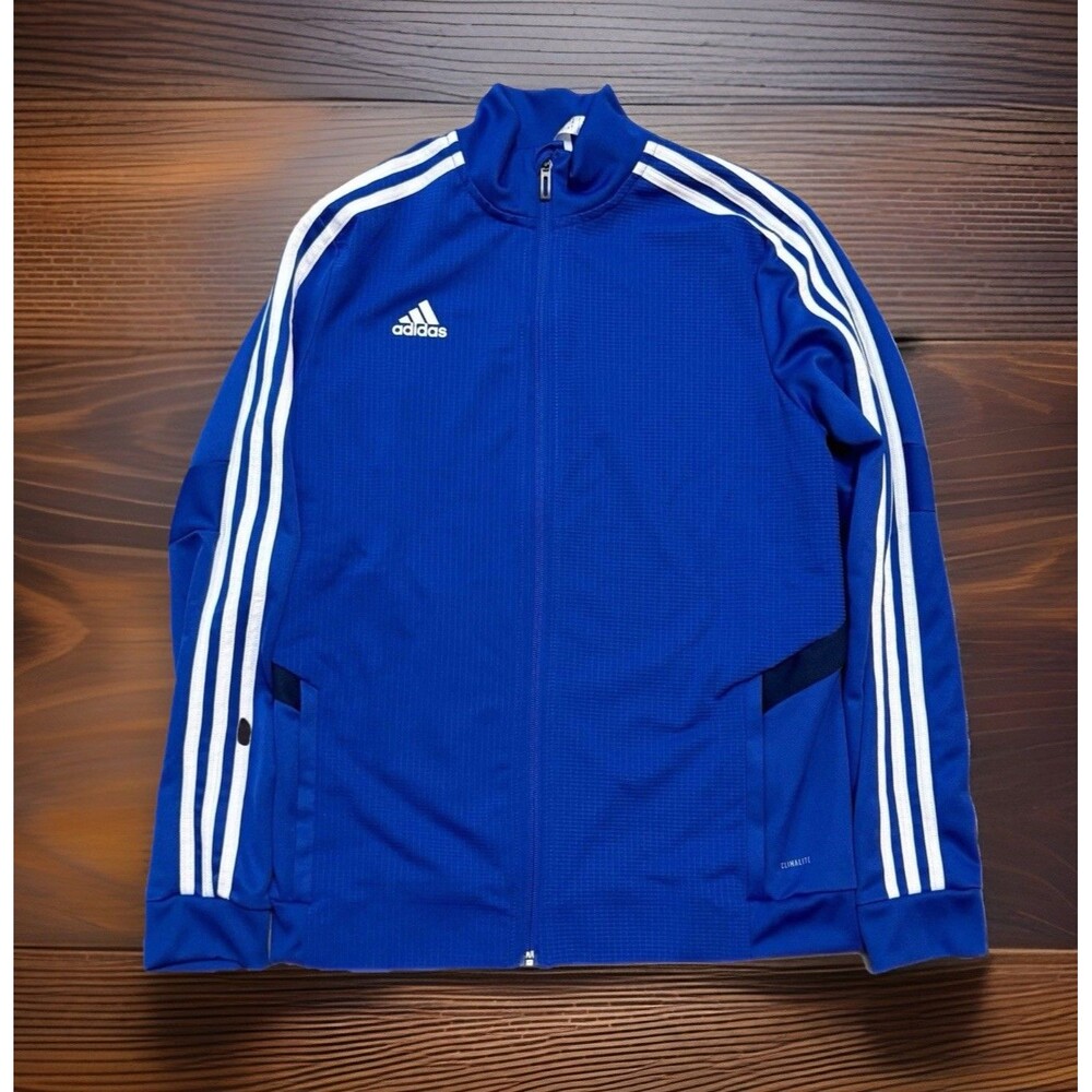 Adidas Tiro 19 Training Jacket Blue & White Women’s Size Medium DT6250 Brand New